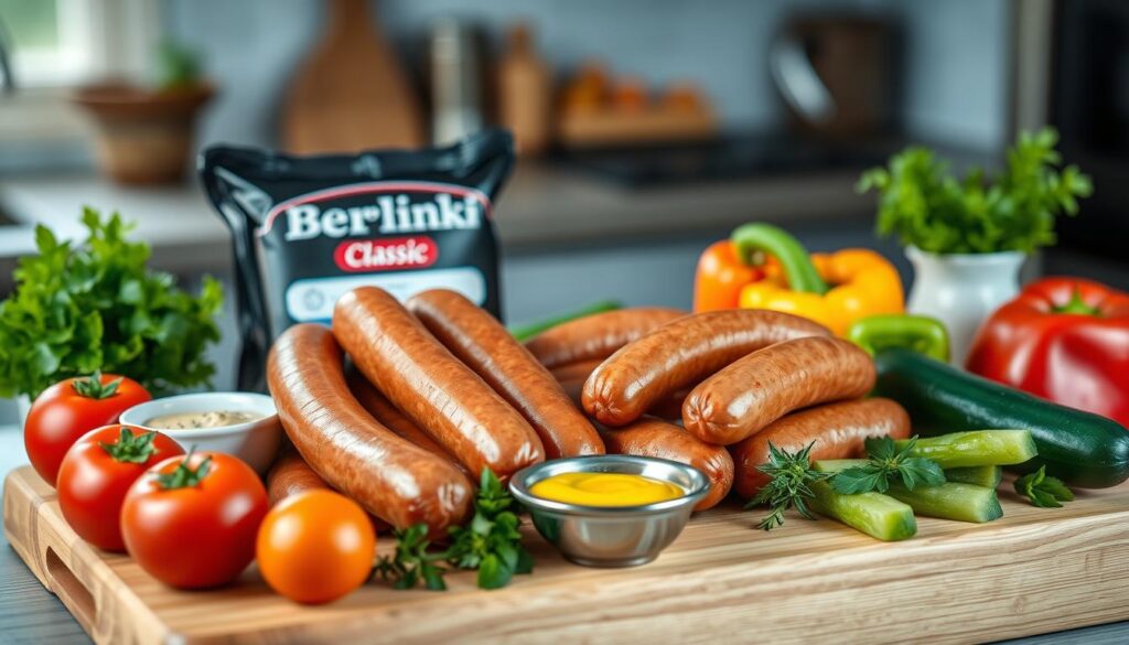 Berlinki Classic parówki wartości odżywcze