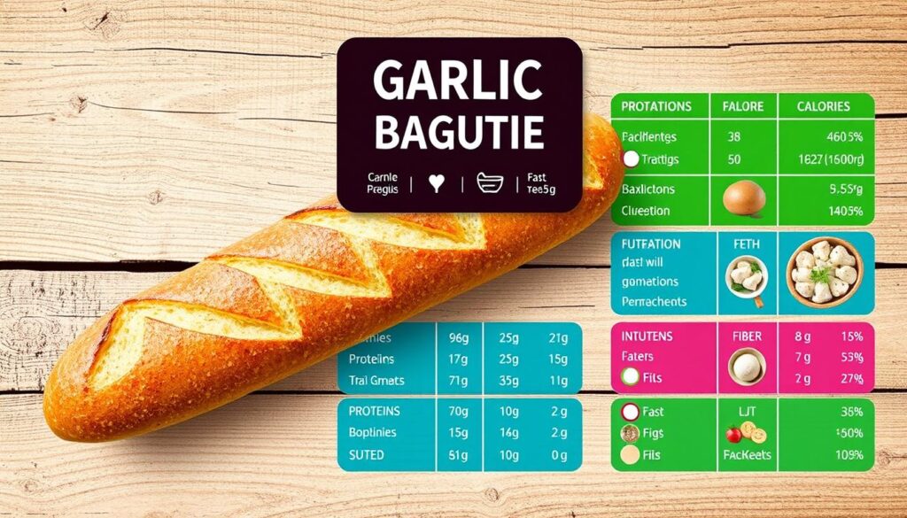 Wartości odżywcze bagietki czosnkowej