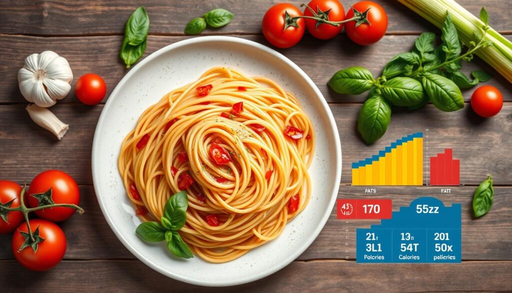 Wartości odżywcze spaghetti