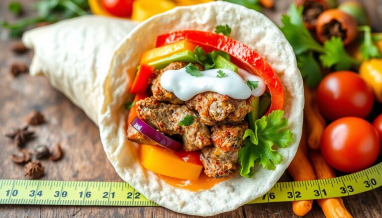 ile kalorii ma kebab w tortilli