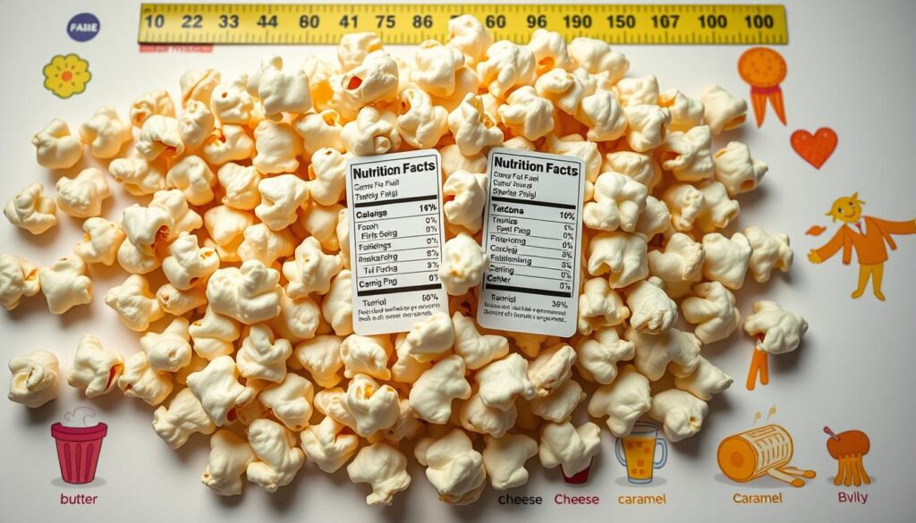 popcorn kaloryczność