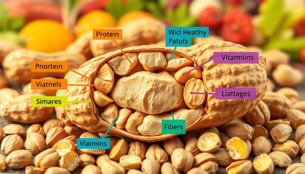 skład orzeszków ziemnych